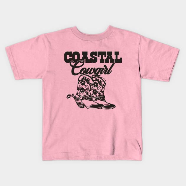 Coastal Cowgirl Shirt, Trendy Beach Shirt, Cowgirl Summer Aesthetic, Shirt for teens, Hoodie, Kids T-Shirt by Hamza Froug